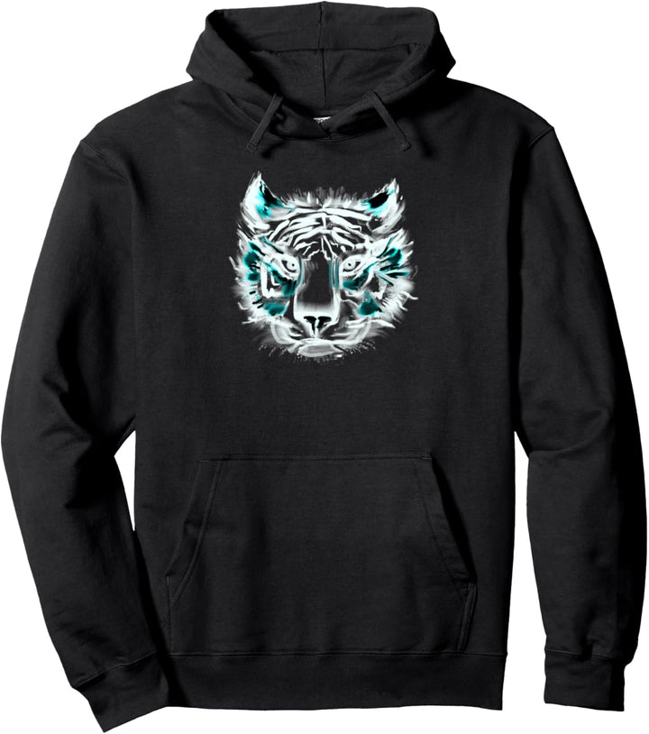 Tiger Motiv Raubkatzen Pullover Hoodie