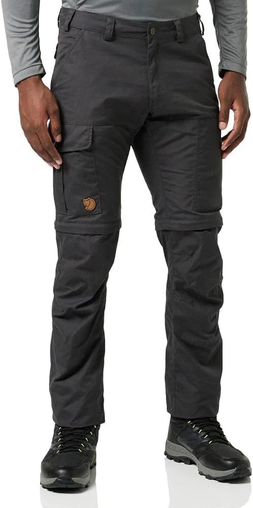 Fjällräven Fjallraven Herren Karl Pro Zip-off Trousers M Sport, Grau (Dark Grey 030), 56