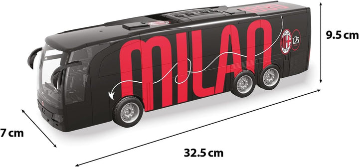 Mondo Motors Bus Milan - Fernsteuerung, Modell 33 Zentimeter, inklusive wiederaufladbarem Batterien-