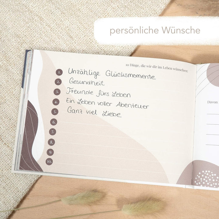 mintkind® "Mein liebes Enkelkind" Fotoalbum zum selbstgestalten Baby I Schwangerschaft verkünden Ges