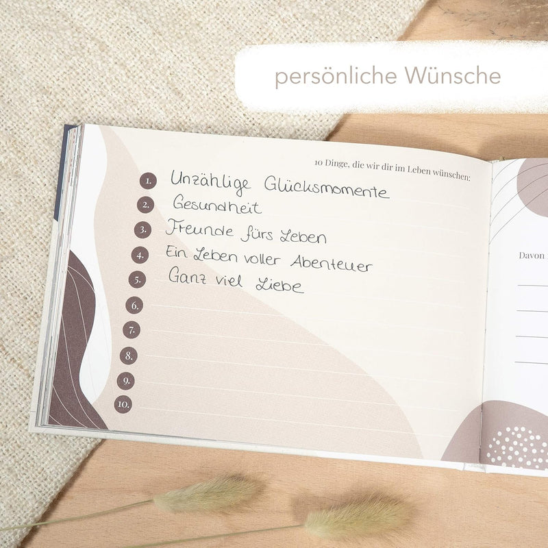 mintkind® "Mein liebes Enkelkind" Fotoalbum zum selbstgestalten Baby I Schwangerschaft verkünden Ges