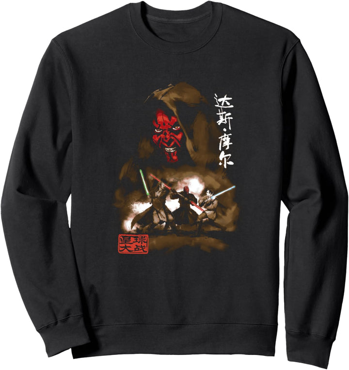 Star Wars Darth Maul Battle Portrait Sweatshirt