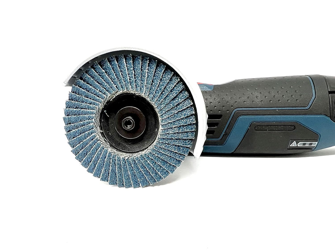 4er Set Fächerscheibe 76x10mm Körnung 40 passend für Bosch GWS 10,8 10 8 12V 12 76 Zubehör Mini Akku