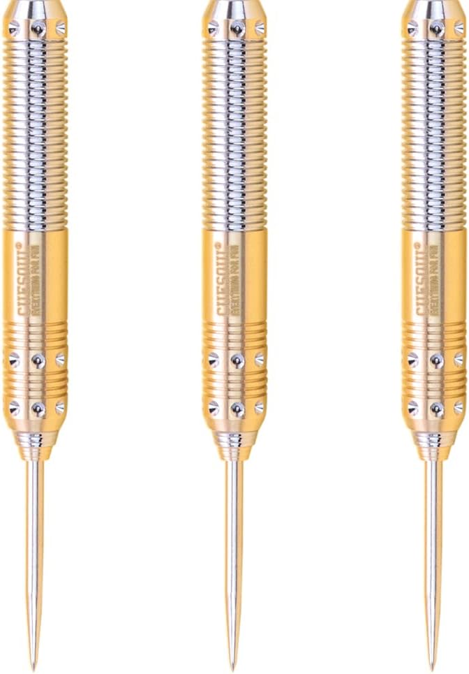 CUESOUL Dragon Deluxe Messing Steel Dartpfeile, 21 Gramm J2106 23 Gramm, J2106 23 Gramm