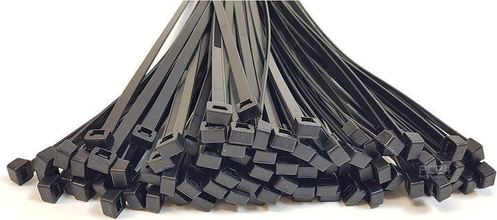 Kabelbinder 540mm Schwarz 100Stck. | Premiumqualität von PC24 Shop &amp; Service 100Stck. 7,8 x 540mm Sc