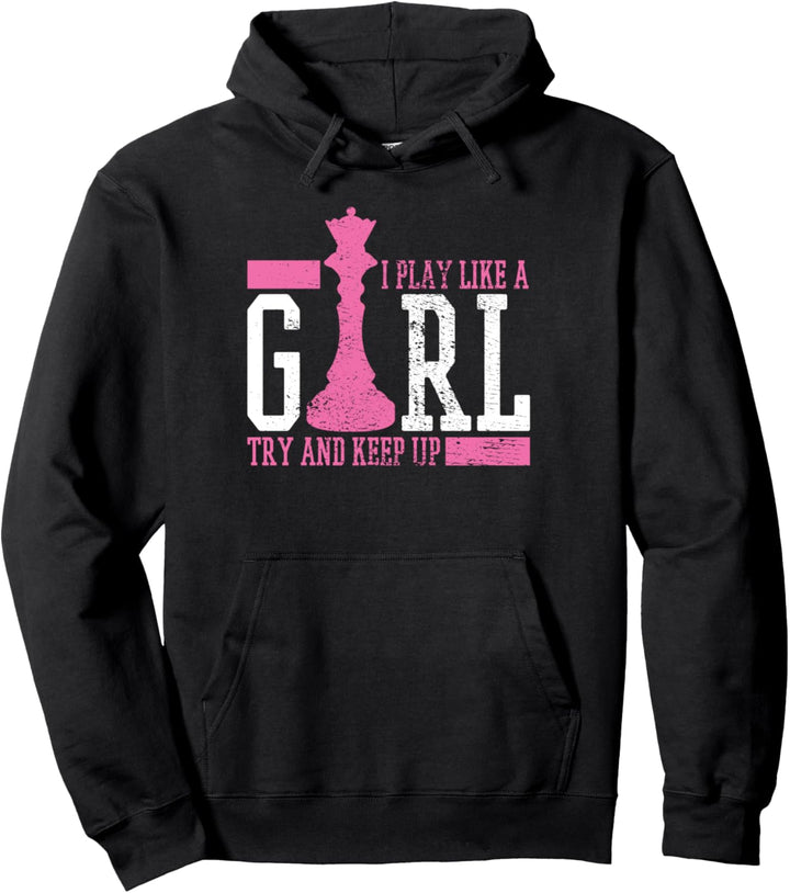 Schach Schachclub Schachspieler Pullover Hoodie