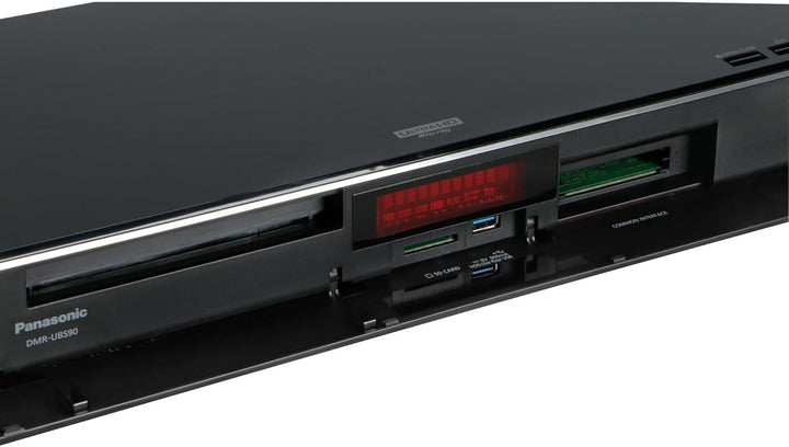 Panasonic DMR-UBS90EGK Ultra HD Recorder (2TB HDD, 4K Blu-ray Disc Wiedergabe, UHD TV Satellitenempf