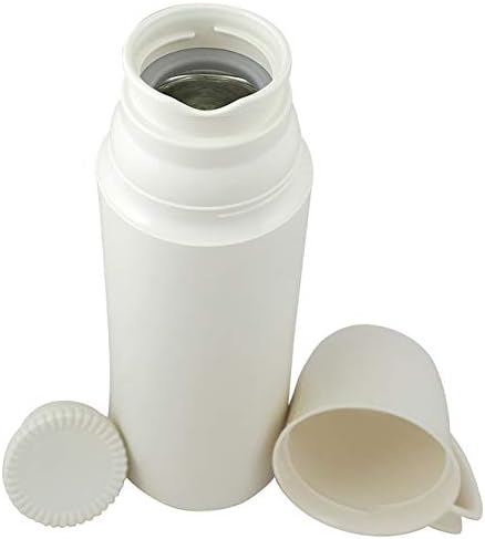 Helios Elegance Thermoskanne Weiss 0,5L – 6h Heiss - Hält Getränke heiss & kalt - Robustes Design Id