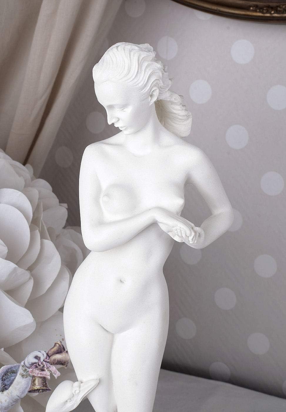 Mythologische Skulptur Leda & Schwan Figur Klassische Antike IS243 Palazzo Exklusiv