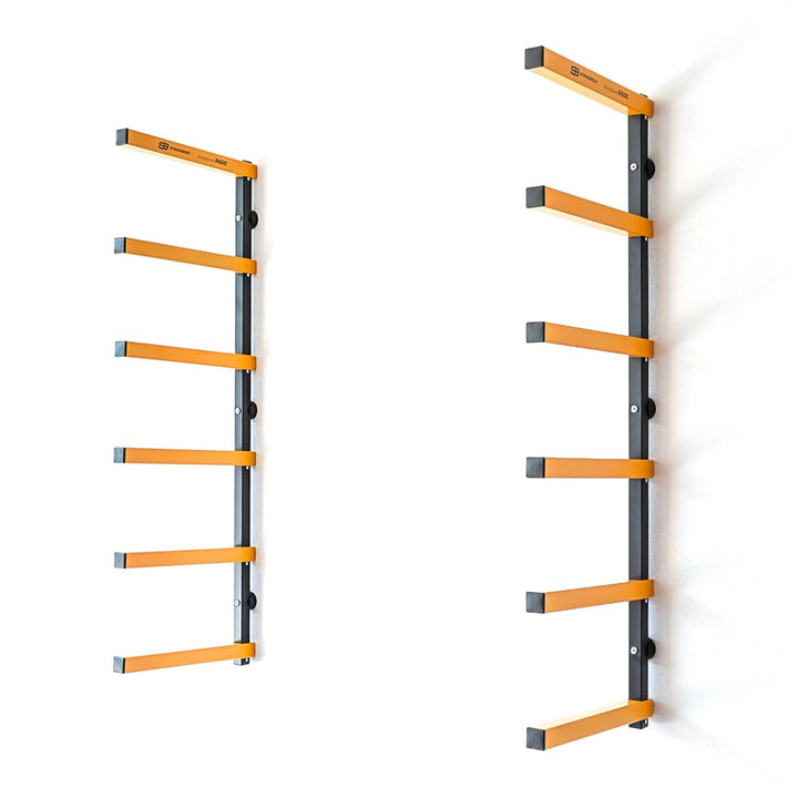 StrongRack R600 Schwerlastregal ⏐ Aufbewahrung Regal und Garage Organizer mit 6 Ebenen ⏐ Wandhalteru