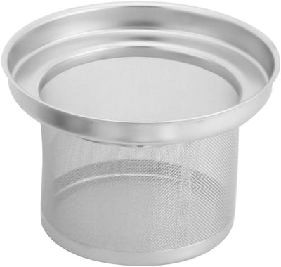 Teekanne mit Infuser Lose Teeblätter Edelstahl Wasserkocher Filterset Wärmer Teekessel für Herd Indu