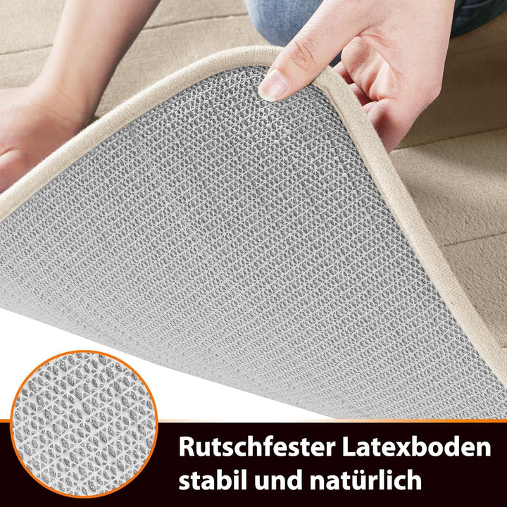Yimobra Badematte rutschfest, 61 x 51 cm, Super Wasseraufnahme, Dick, Maschinenwaschbar, Leicht zu T