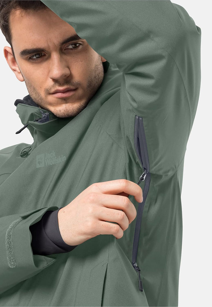 Jack Wolfskin Herren Troposphere Ins Jkt M Jacket Hedge Green S, Hedge Green S
