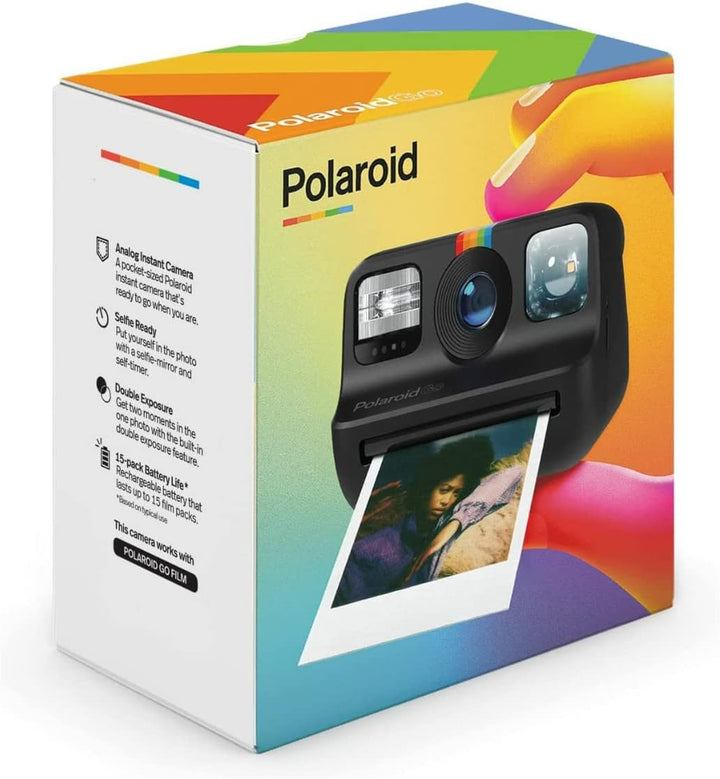 Polaroid Go Sofortbildkamera - Schwarz, Keine Filme Schwarz Keine Filme Kamera Kamera, Schwarz Keine