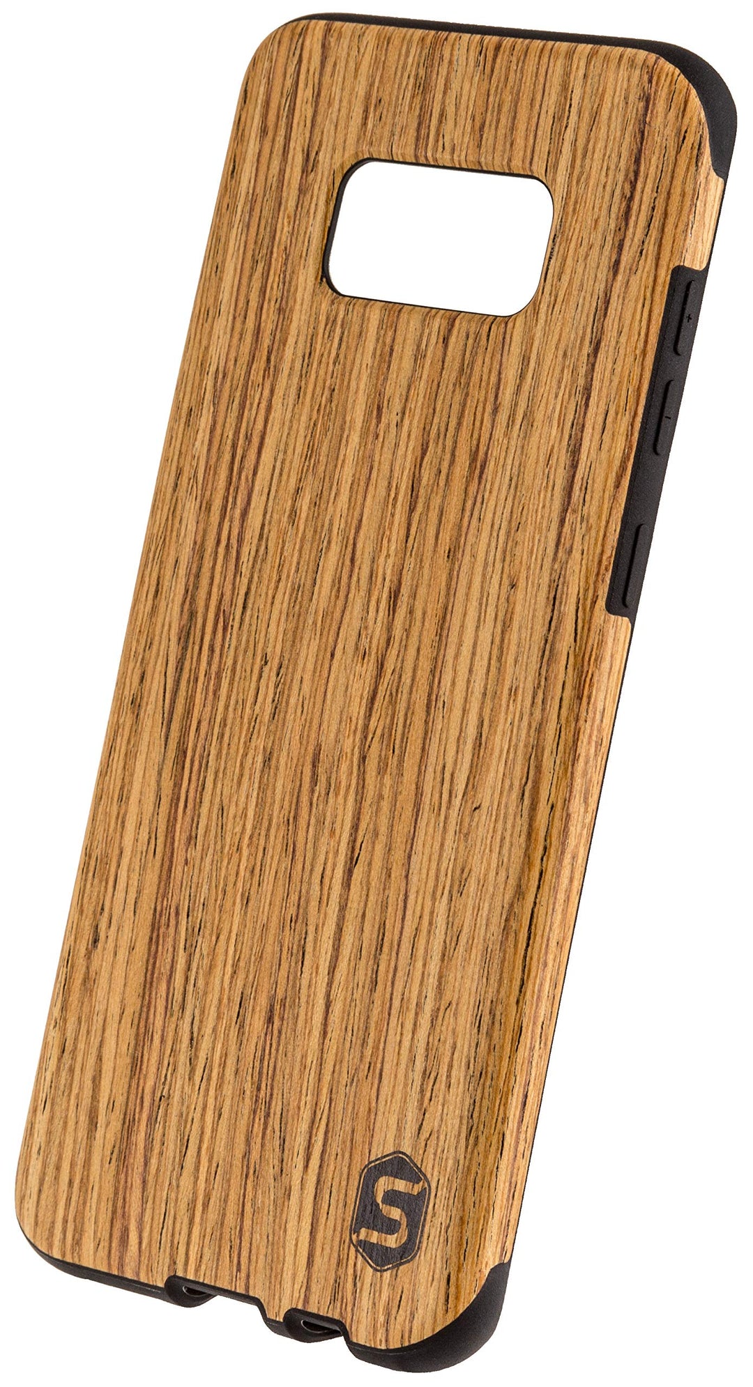 SEBASTIAN STURM Handyhülle "MAXI" | Hergestellt aus echtem Holz "Dalbergia" in einer TPU-Hülle | Kom