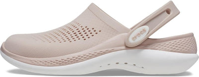 Unisex Literide 360 Clog, Pink Clay White