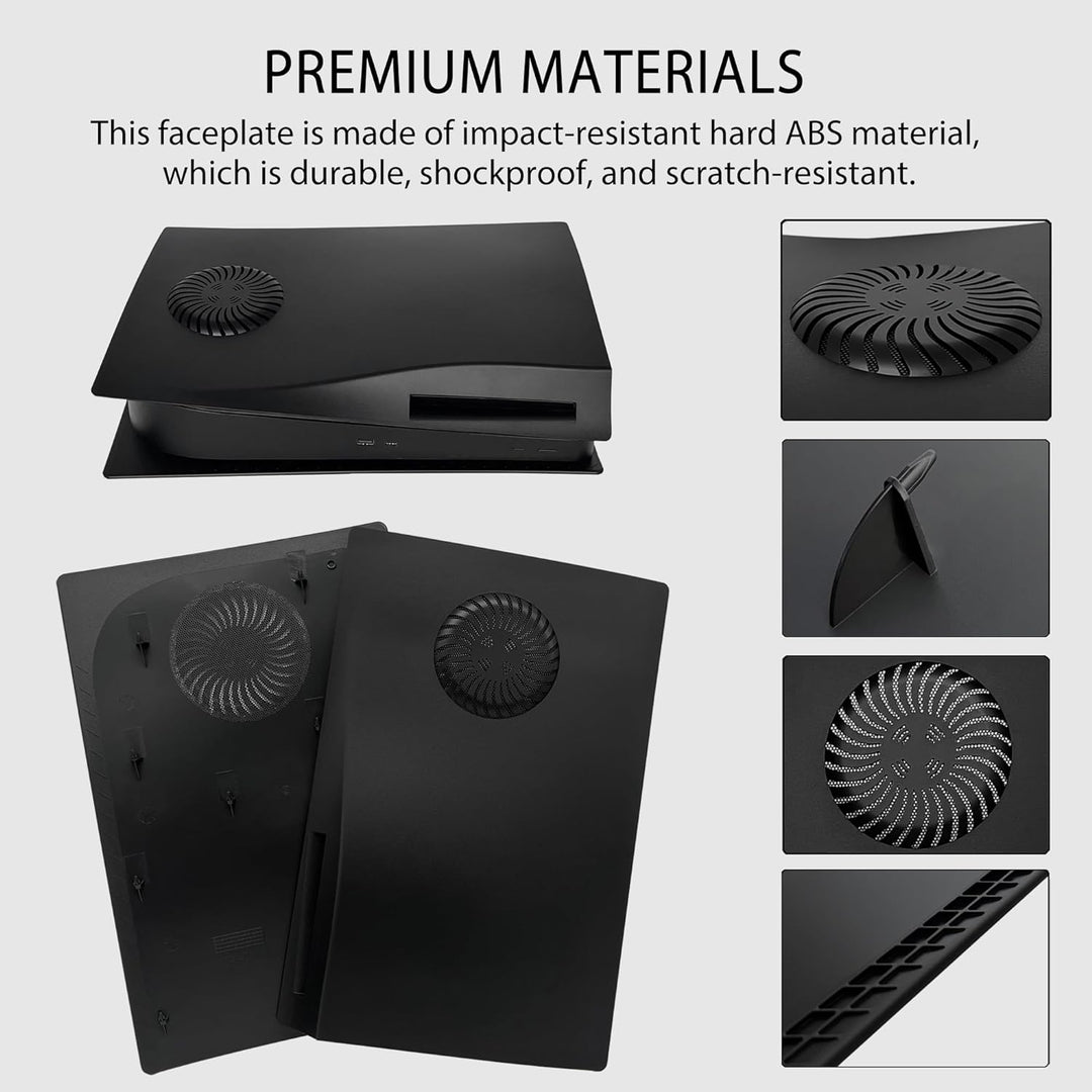 Frontplatte für P5 mit Kühlöffnungen und Staubfilter für Disc Edition DOBEWINGDELOU Frontplatten Kon