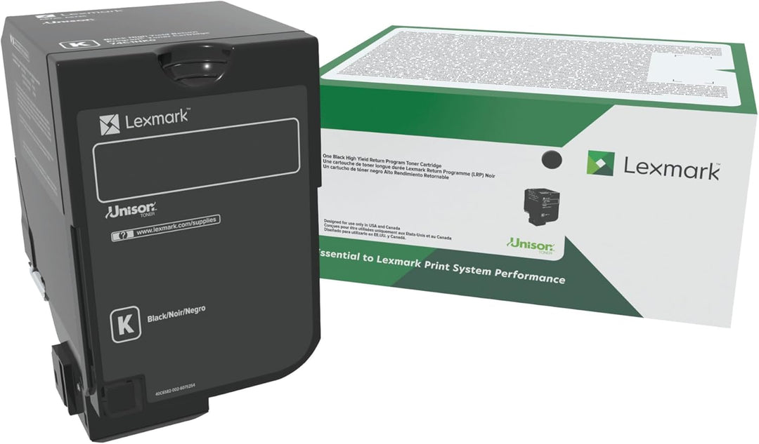 Lexmark 74C20K0 Original Toner Pack of 1