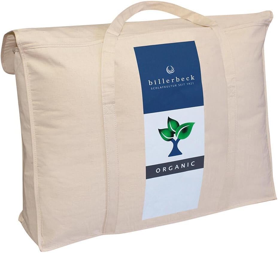 Billerbeck Baumwolldecke Organic Cosicotton Duo warm, Füllung: 100% Baumwollfaser 200x200 cm, 200x20