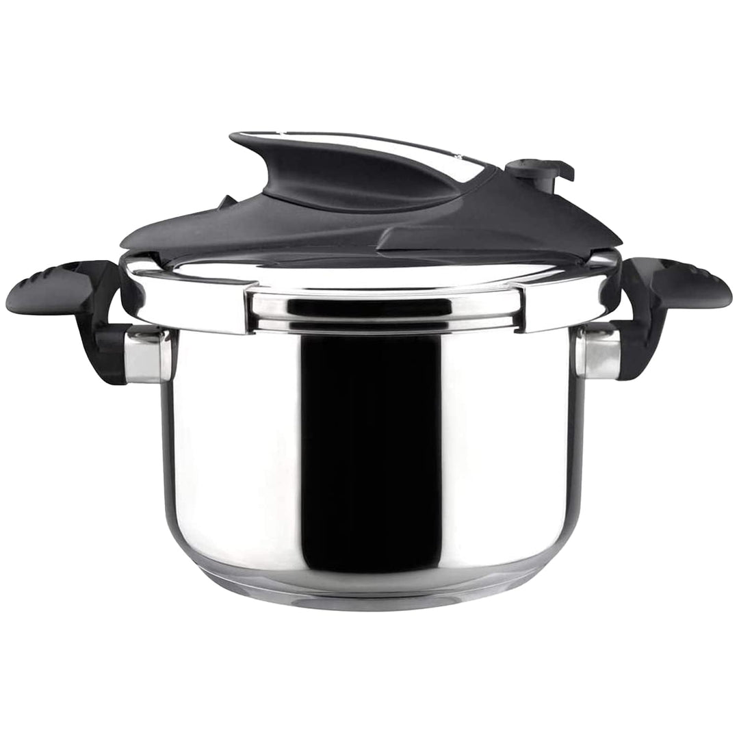 Magefesa Nova - Schnellkochtopf 4L, Edelstahl 18/10, Drucksensor, Einfaches und Komfortables Schlies