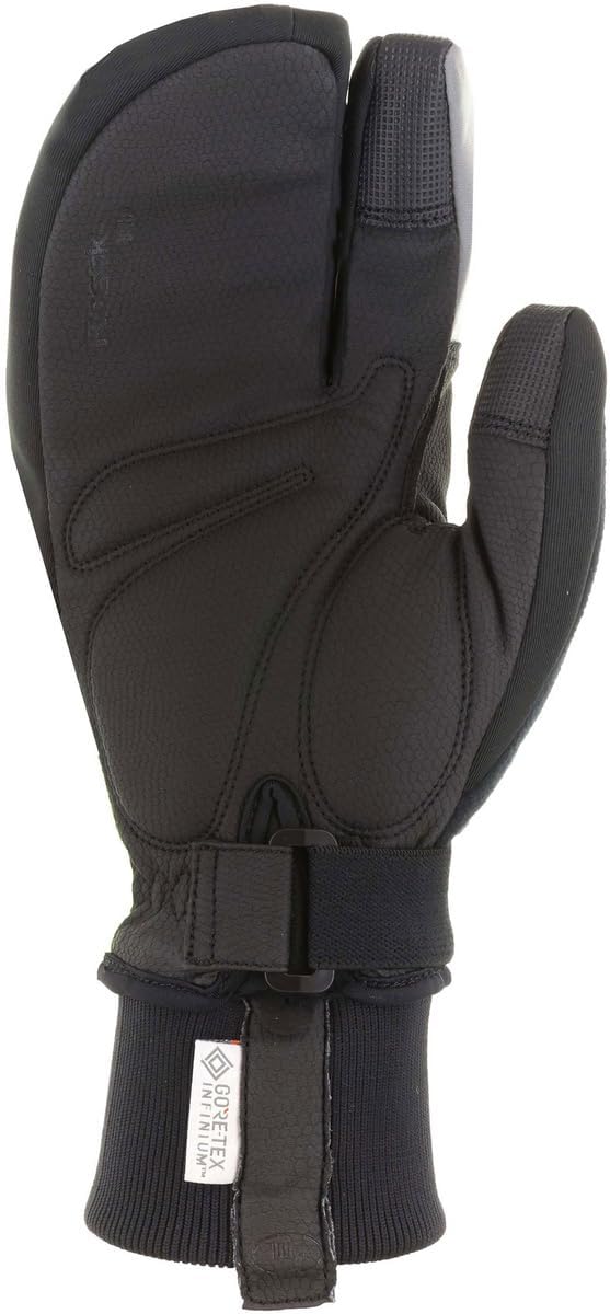 Roeckl Villach 2 Trigger Winter Fahrrad Handschuhe lang Fluo gelb 2023 6.5 Schwarz, 6.5 Schwarz