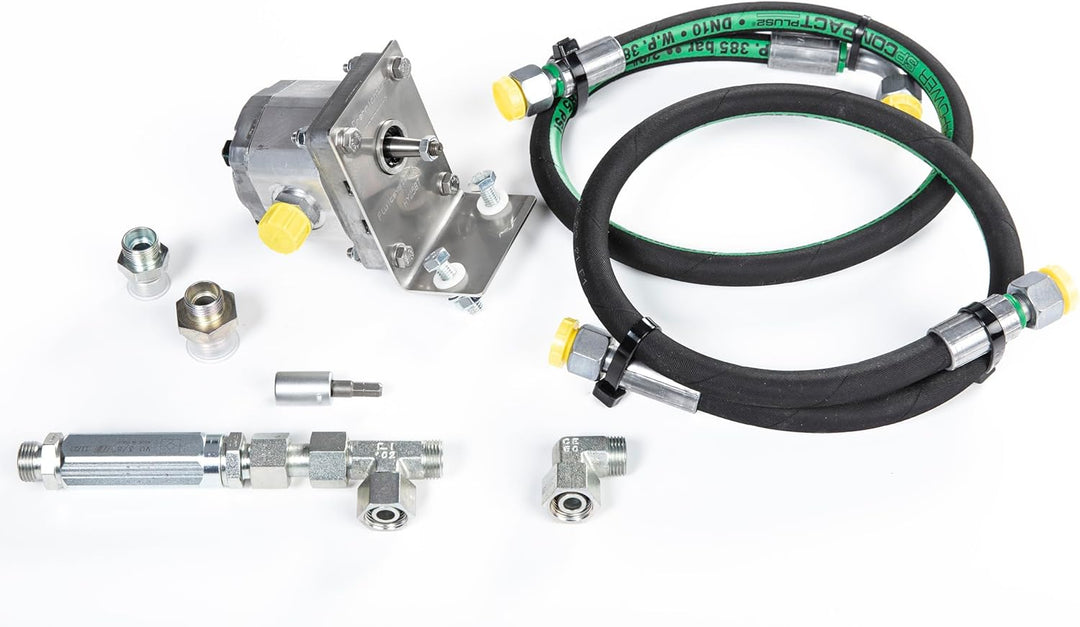 Generisch Anhängerpumpe Kipperpumpe, Akkuschrauber, für PKW-Anhänger, Hydraulikpumpe