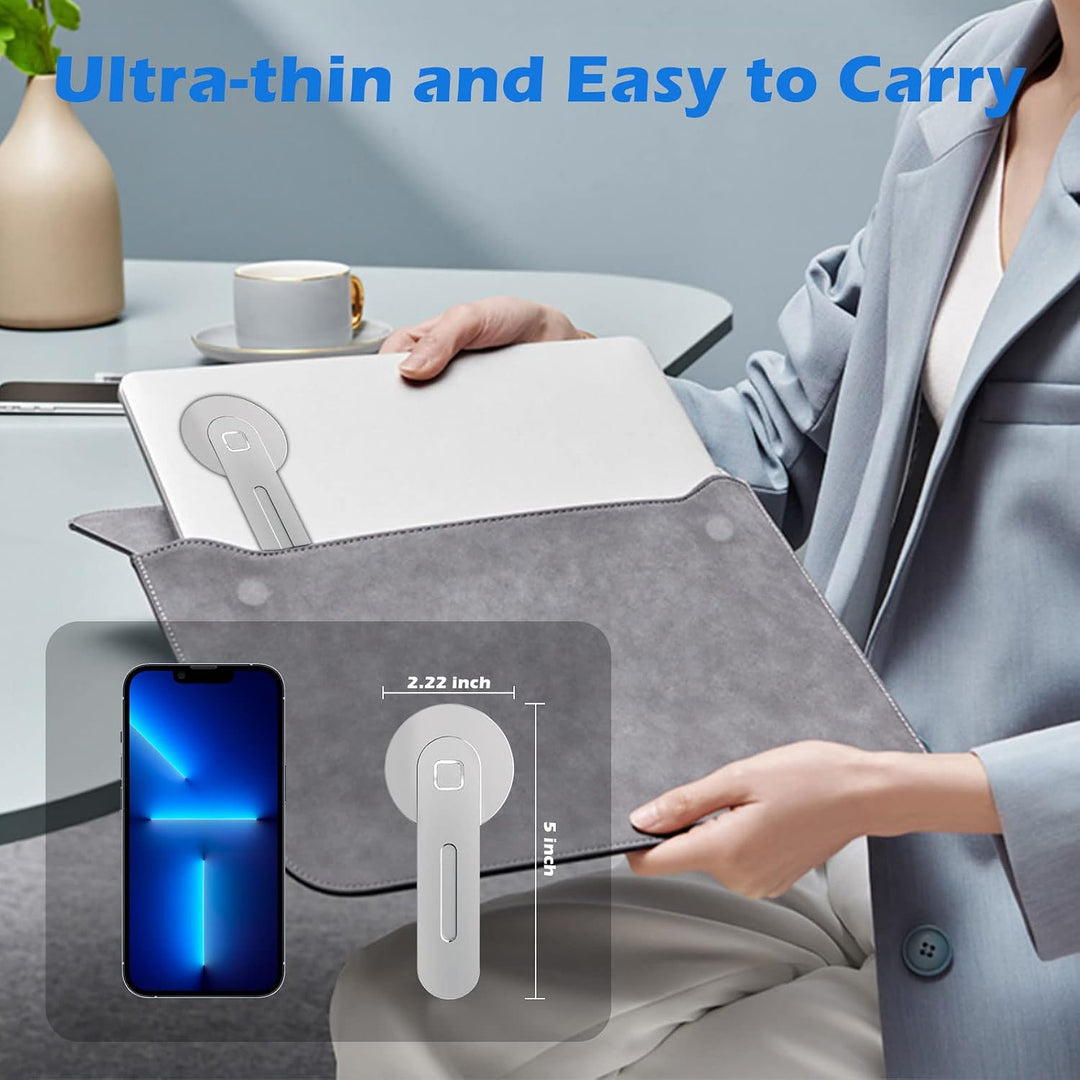 imluckies Magnetische Laptop-Handyhalterung, Handy Stände für MacBook, Laptop Handy Halterung, Verst
