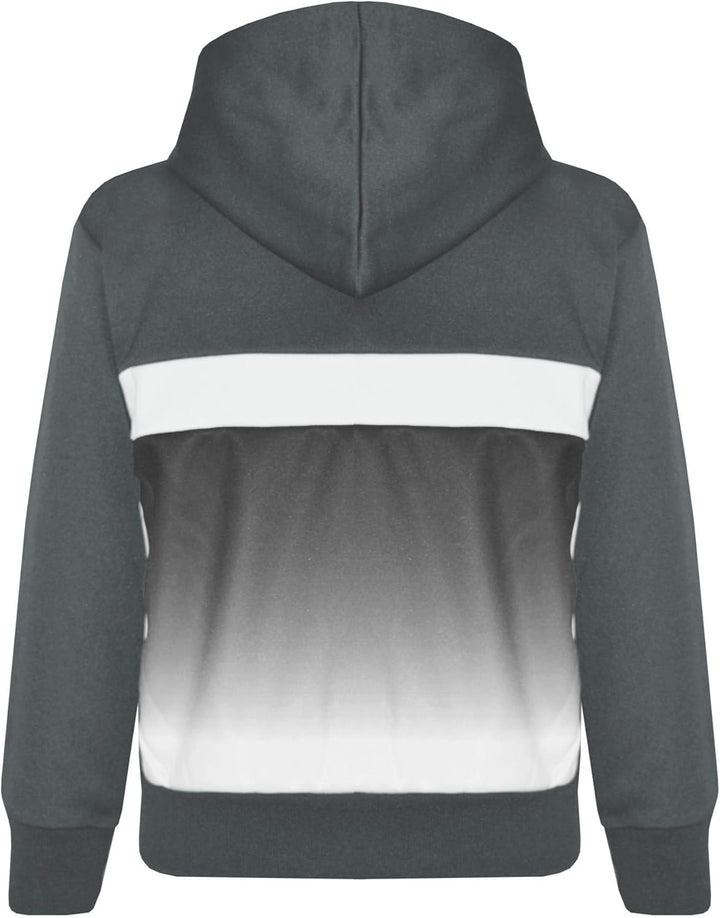 A2Z 4 Kids Kinder Mädchen Jungen Unisex Trainingsanzug Marineblaue Designer Kontrast Getäfelt Vlies