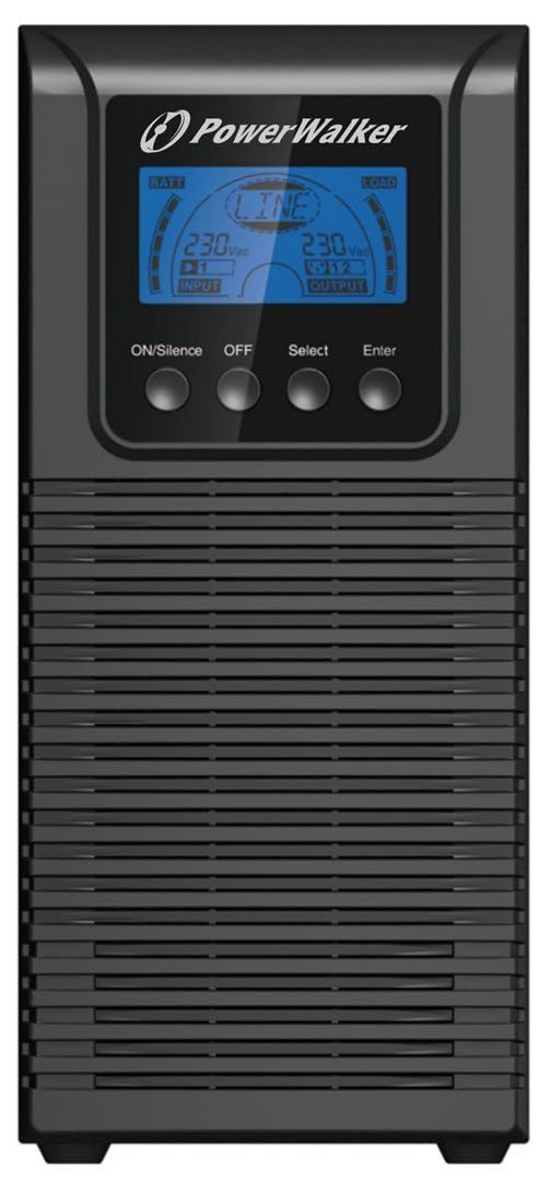 PowerWalker VFI 1000 TGS Double-Conversion (Online) 1 kVA 900 W 3 AC Outlet(s)