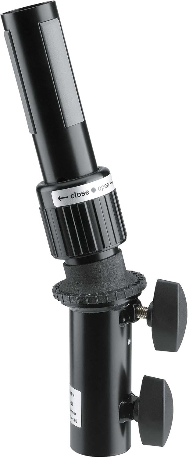 K&M 19674 Boxenschrägsteller - Ring Lock, schwarz