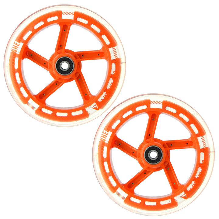 Apollo City Scooter 145mm Ersatzräderset Pro Wheels - ABEC 7 Kugellager, Roller Rad Ersatz-Räder pas