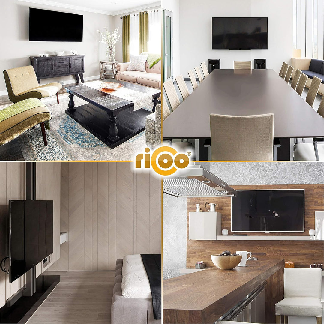 RICOO TV Wandhalterung Fernseher Schwenkbar Neigbar für 32-75 Zoll, Universal TV Halterung R08-XL, F