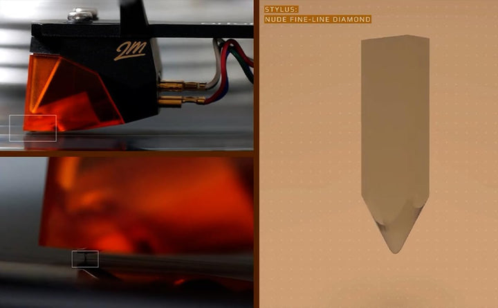 Ortofon 2M Bronze Premounted - 2M Bronze Tonabnehmer montiert am SH-4 Black Headshell | einfache Mon