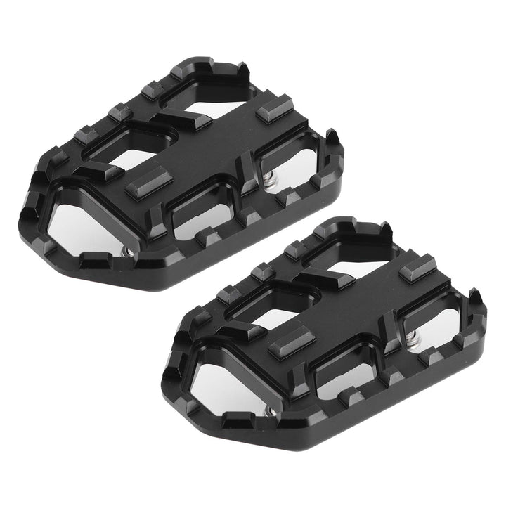 KIMISS Motorradpedal, 1 Paar Motorrad-Sicherheitsfussstütze CNC-Fussplatten aus Aluminiumlegierung P