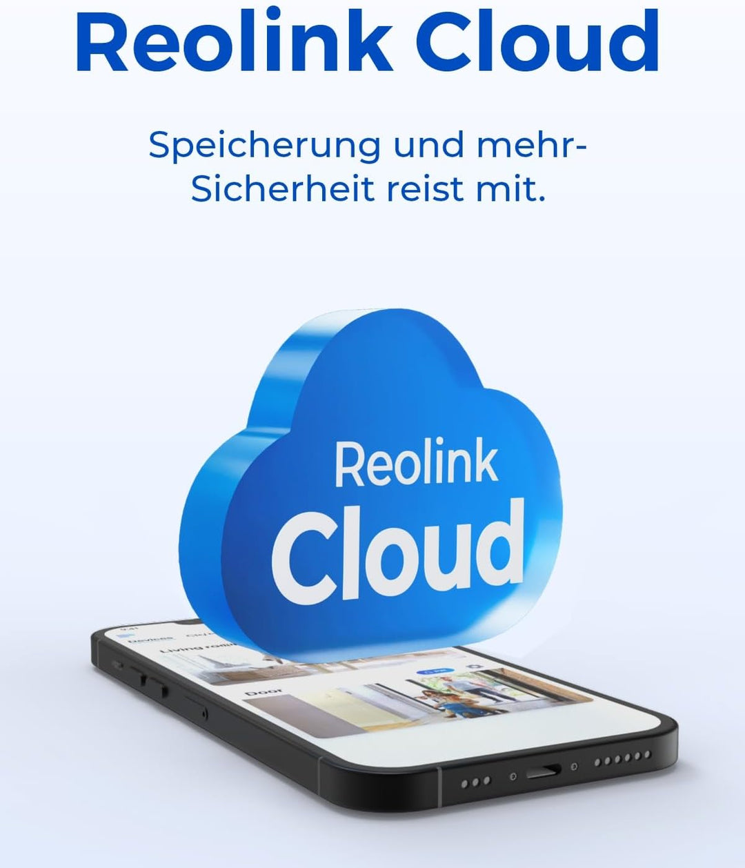 Reolink 4K Smarte IP Kamera Outdoor mit Personen-/Autoerkennung, 8MP PoE Überwachungskamera Aussen m
