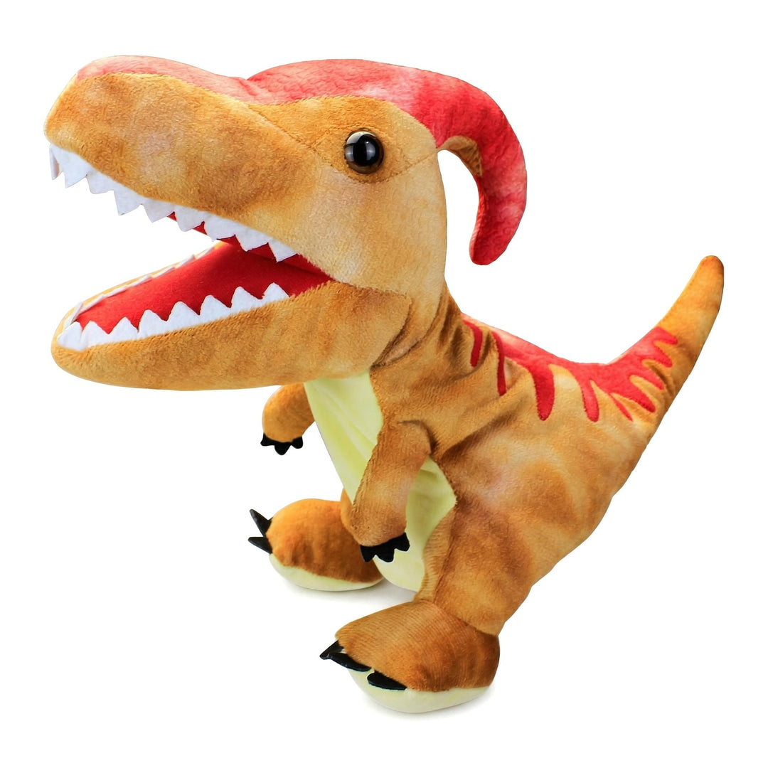 Dinosaurier-Handpuppen für Kinder, Kleinkind enthält Triceratops und Tyrannosaurus Rex mit beweglich