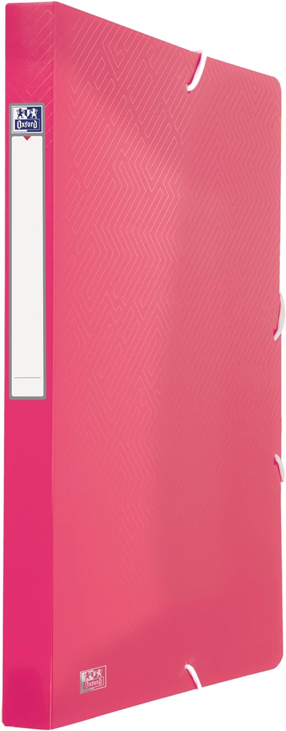 Oxford Sammelbox A4, Rückenbreite 2,5 cm, Kunststoff, 8 Farben, 10 Stück
