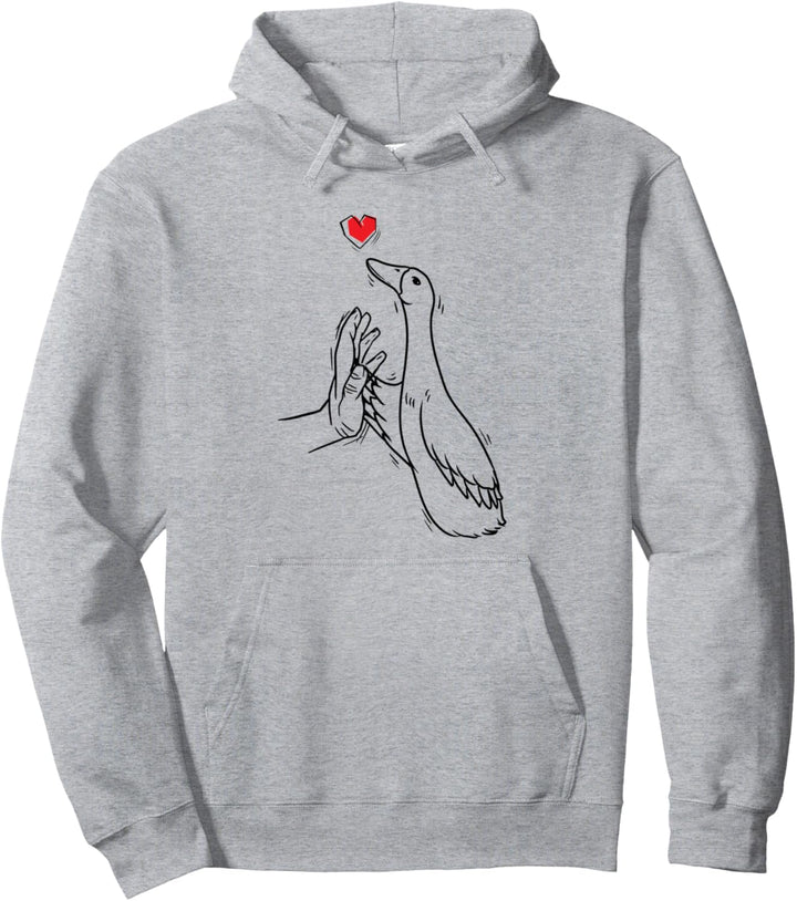 Laufente Hand Ente Laufenten Pullover Hoodie