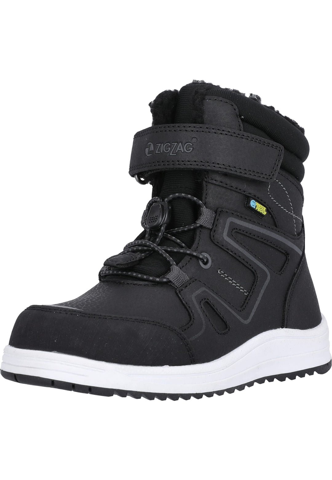 ZIGZAG Kinder Winterstiefel Rincet 24 EU 1001 Black, 24 EU 1001 Black