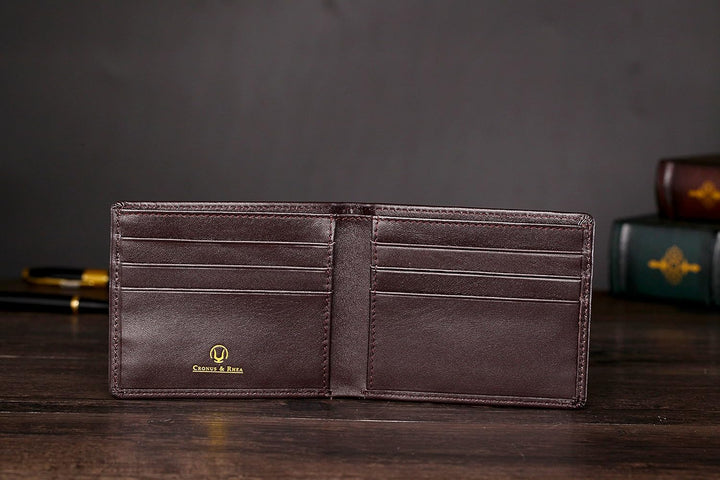 Cronus &amp; Rhea® | Luxus Geldklammer aus exklusivem Leder (Ladon) | Kartenhalter - Kartenetui - Geldbe