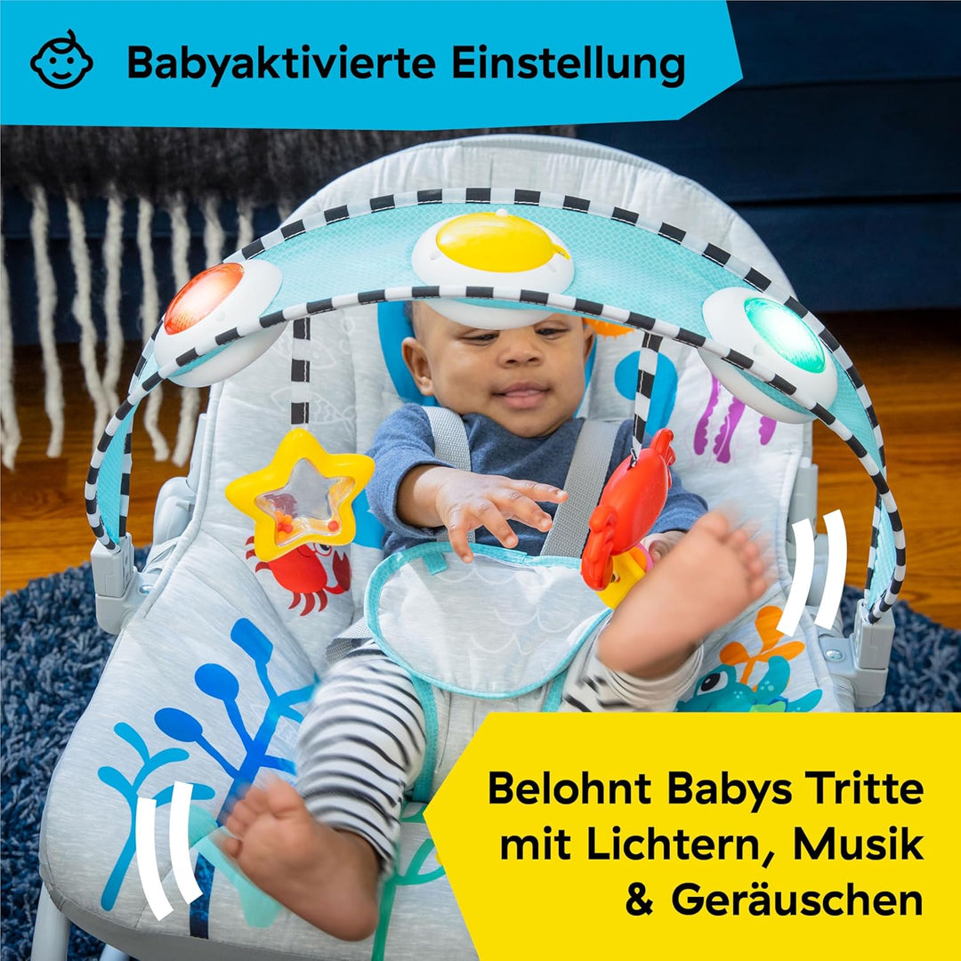 Baby Einstein Ocean Explorers Kick to It Opus Musikwippe fr Kleinkinder, Alter 0-30 Monate