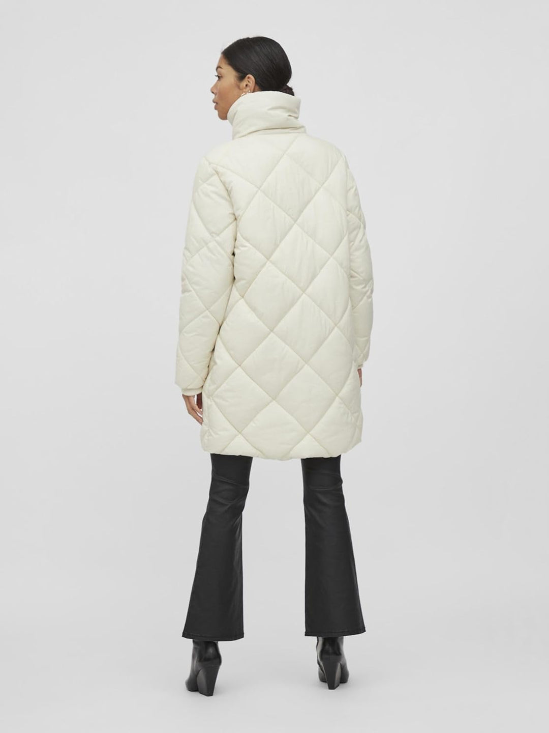 Vila Damen Viadaya New Quilt Jacket/Su-Noos Steppjacke 40 Birch, 40 Birch