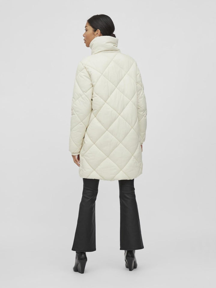 Vila Damen Viadaya New Quilt Jacket/Su-Noos Steppjacke 40 Birch, 40 Birch