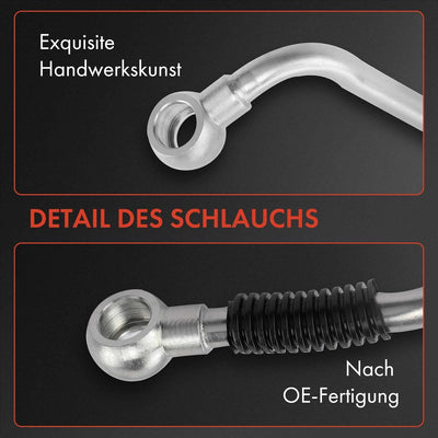 Frankberg Servolenkung Schlauch Benzin Kompatibel mit 7er E38 735i 740i 3.5L 4.4L 1996-2001 Replace#