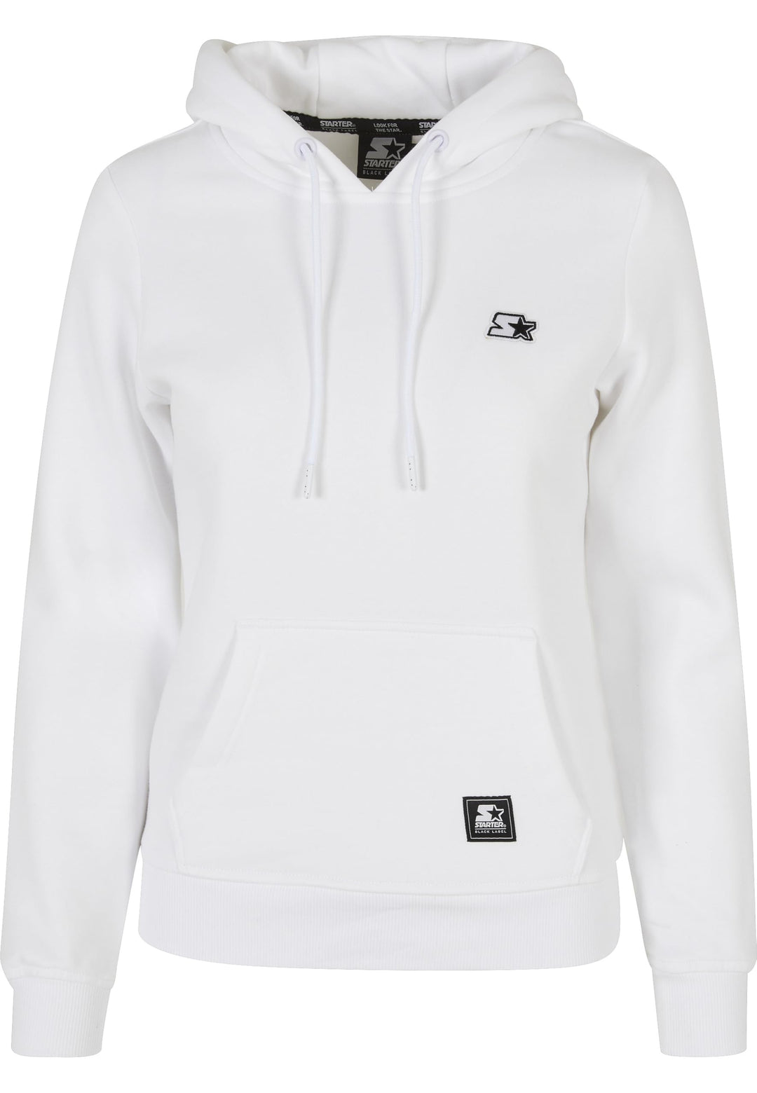 STARTER BLACK LABEL Damen Kapuzenpullover, Weiss