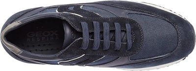 Geox Uomo Happy Sneaker, Navy, 41 EU