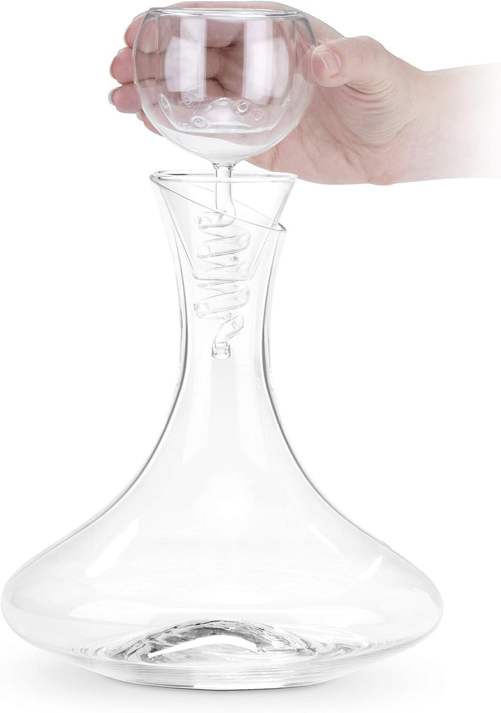 CKB Ltd Final Touch Glass Twister Aerator Attachment WDA918 - Weinbelüfter Wein-Dekantierer Kompatib