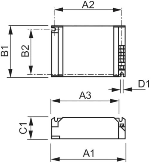Philips Lighting Halogen-Metalldampflampen EVG 150W (1 x 150 W) für Leuchteneinbau, Metallgehäuse