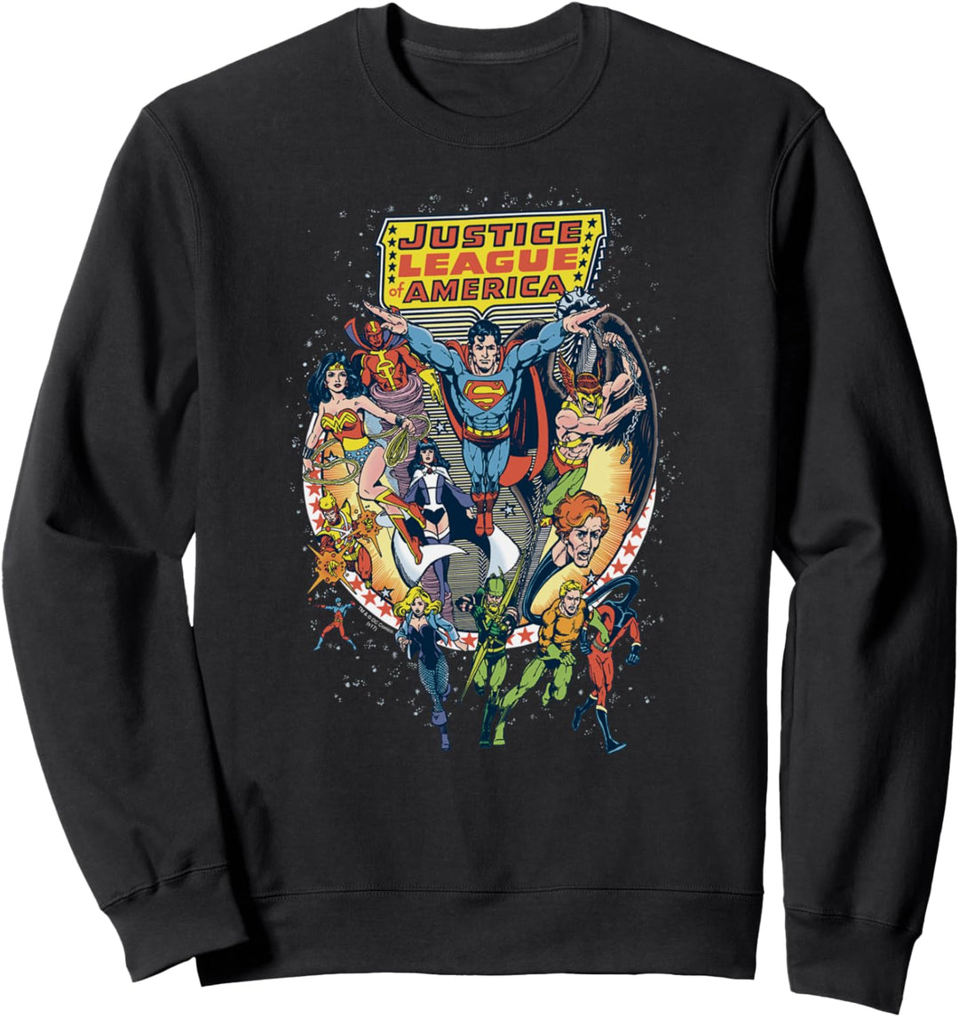 Justice League Star Group Sweatshirt