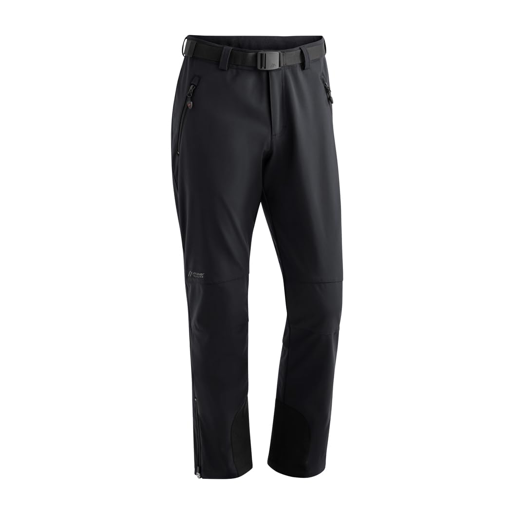 Maier Sports Tech Pants M, Warme Herren Wanderhose, Wasserabweisende Softshell-Outdoorhose für Trekk